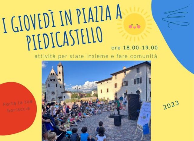 Giovedì in piazza a Piedicastello