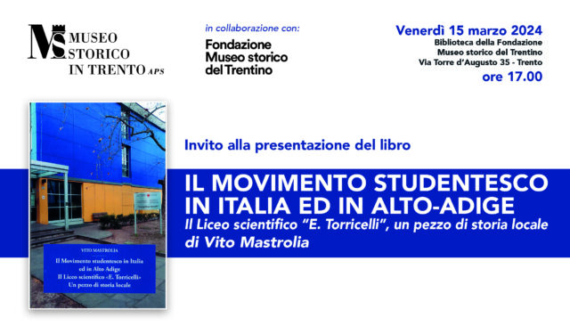 Il movimento studentesco in Trentino e in Alto Adige