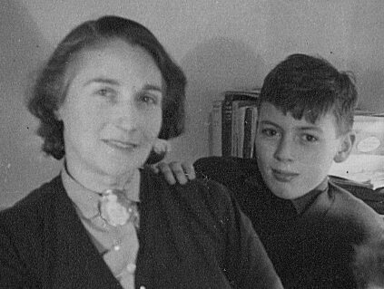 Elinor_Goldschmied con il figlio Marco