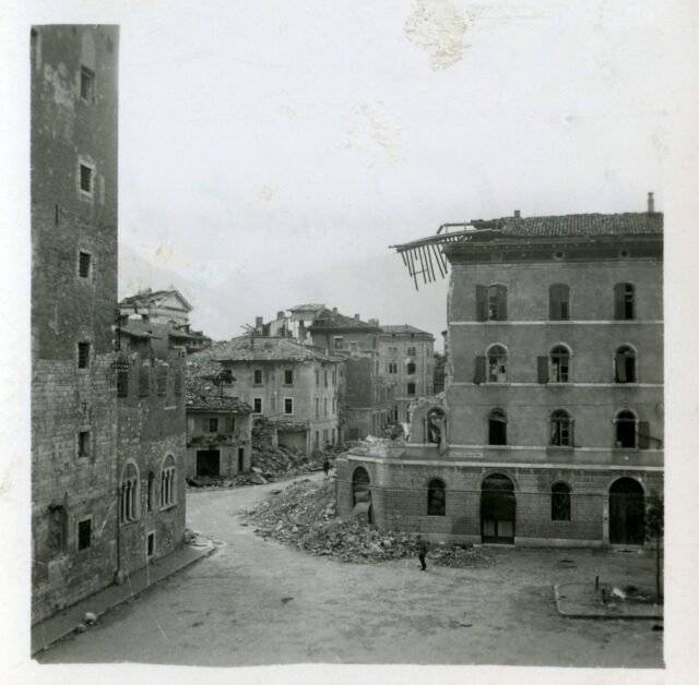 Trento, 2 settembre 1943_Bombardamento alla Portela