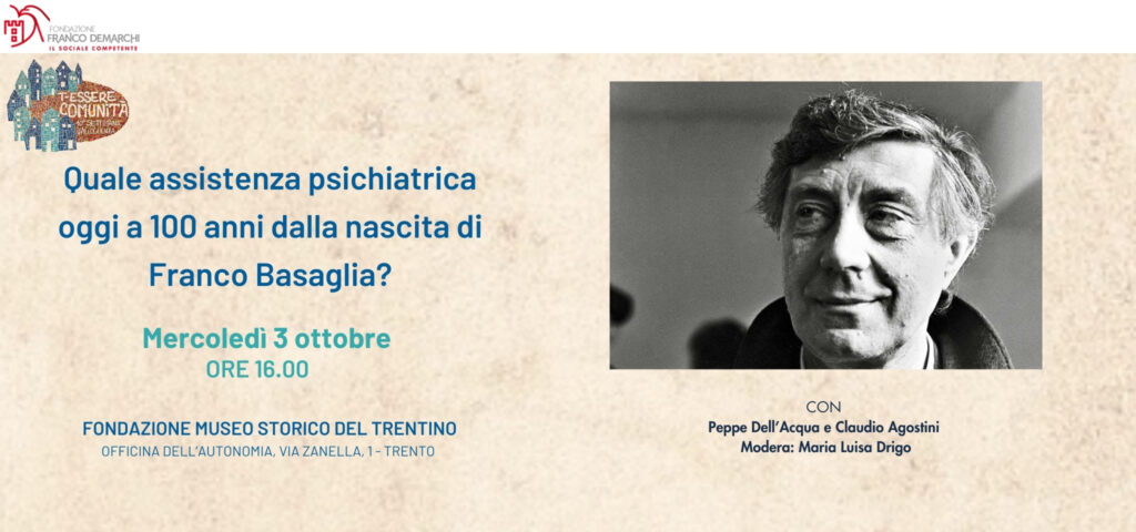 “Quale assistenza psichiatrica oggi”: incontro