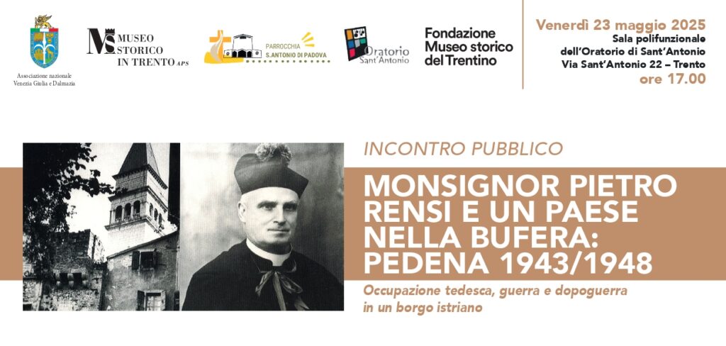 “Monsignor P. Rensi e un paese nella bufera”: incontro pubblico